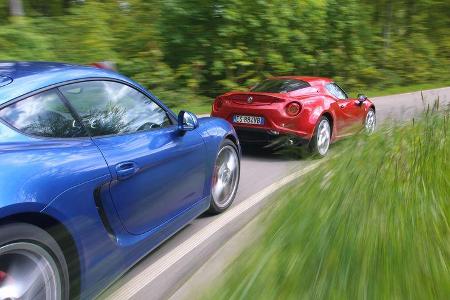 Alfa Romeo 4C, Fahrersic hat, Fahrimpression