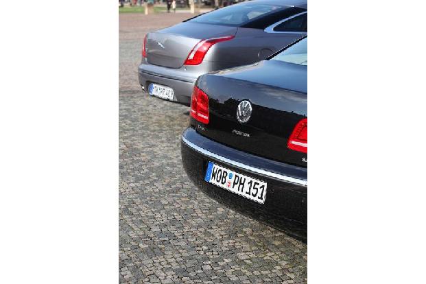 Jaguar XJ 3.0 D, VW Phaeton V6 TDI