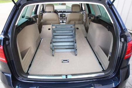 VW Passat Alltrack 2.0 TDI 4Motion, Kofferraum, Ladefläche
