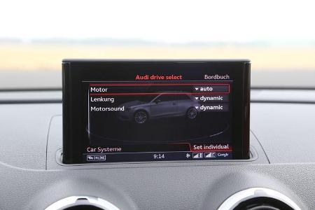 Audi S3 2.0 TFSI, Bordcomputer, Display
