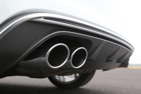 Audi S3 2.0 TFSI, Auspuff, Endrohre