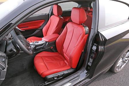 BMW M135i x-Drive, Fahrersitz