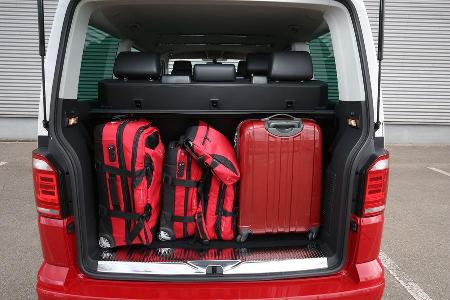 VW Multivan, Kofferraum