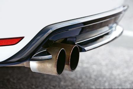 KL Racing-Polo R WRC, Auspuff