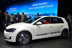 VW E-Golf Touch CES 2016
