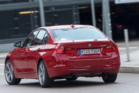 BMW 320i, Heckansicht