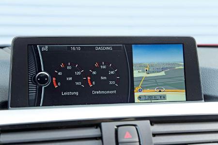 BMW 320i, Bildschirm