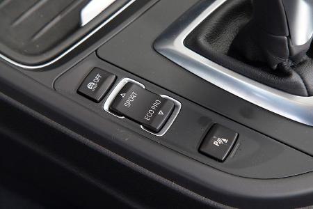 BMW 320i, Fahrwerkeinstellung