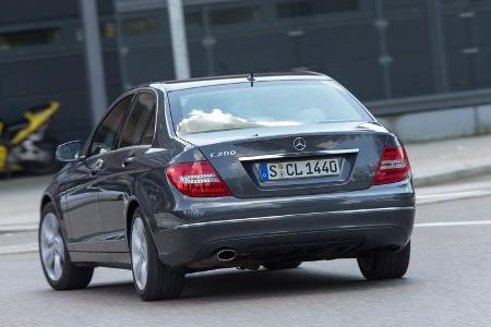 Mercedes C 200, Heckansicht