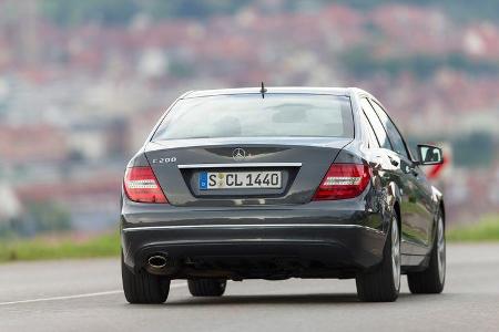 Mercedes C 200, Heckansicht