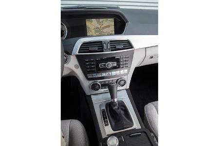 Mercedes C 200, Mittelkonsole
