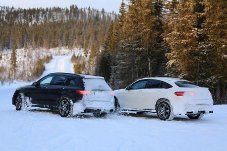 Mercedes GLC 63 AMG Coupé Erlkönig