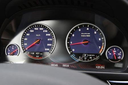 BMW Alpina B5 Biturbo, Rundinstrumente