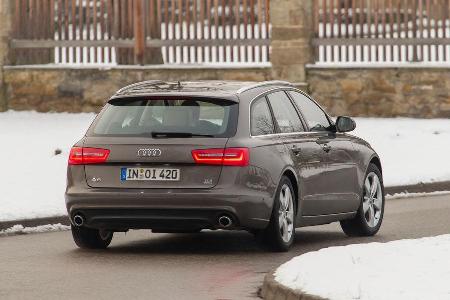 Audi A6 Avant 3.0 TDI Quattro, Heckansicht