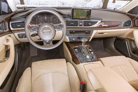 Audi A6 Avant 3.0 TDI Quattro, Cockpit, Lenkrad
