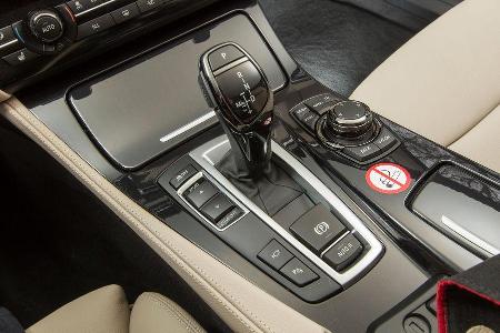 BMW 530d Touring, Schalthebel, Schaltknauf
