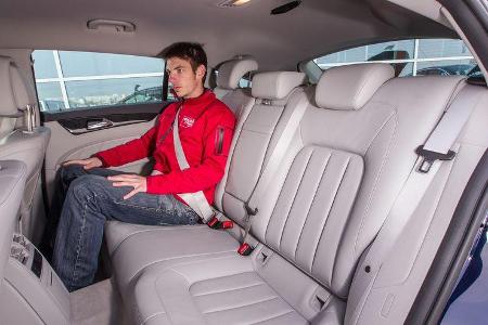 Mercedes CLS 250 CDI Shooting Brake, Fondsitz, Beinfreiheit