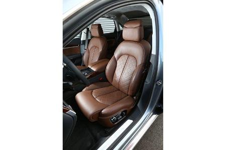 Audi A8 4.0 TFSI quattro, Fahrersitz