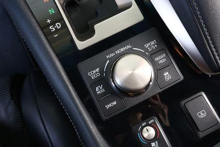 Lexus LS 600h F-Sport, Bedienelemente