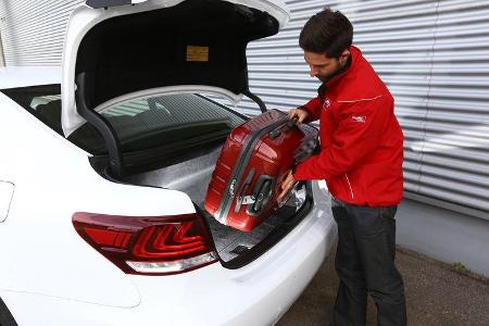 Lexus LS 600h F-Sport, Heckklappe