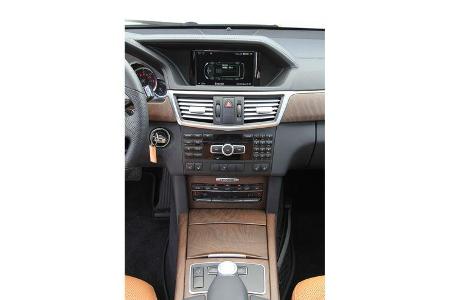 Mercedes E 300 T Bluetec Hybrid, Mittelkonsole