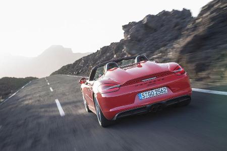 Porsche Boxster Spyder, Heckansicht