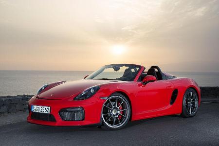 Porsche Boxster Spyder, Frontansicht