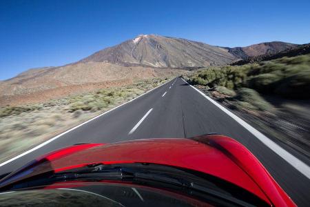 Porsche Boxster Spyder, Impression, Fahrersicht