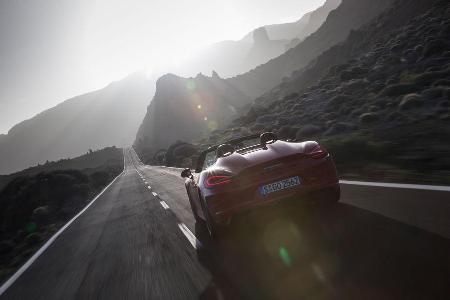Porsche Boxster Spyder, Heckansicht