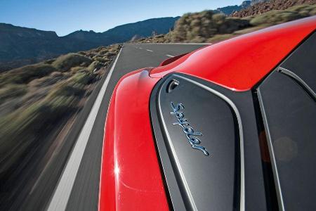 Porsche Boxster Spyder, Seitenfhrung