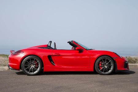 Porsche Boxster Spyder, Seitenansicht