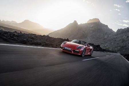 Porsche Boxster Spyder, Frontansicht