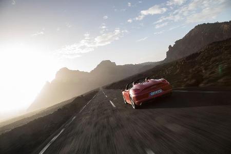 Porsche Boxster Spyder, Heckansicht