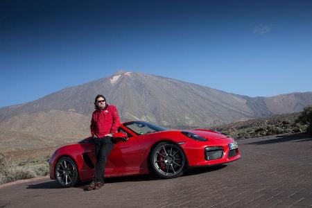 Porsche Boxster Spyder, Seitenansicht