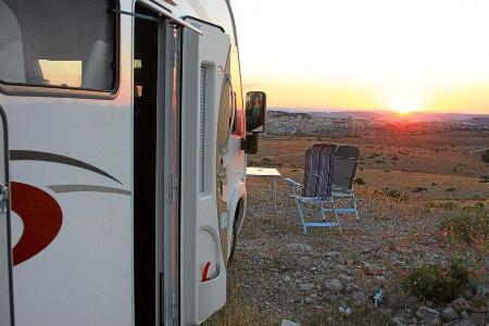 Der Euro Mobil Integra Line 690 HB in Matera in Italien