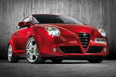 Alfa Mito: Alfas Antwort auf den Mini basiert auf dem Fiat Grande Punto.