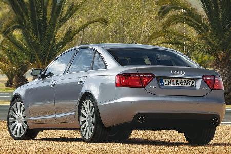 Audi A6: Vor allem die seit 2004 angebotene Limousine wird zum Herbst optisch und technisch überarbeitet