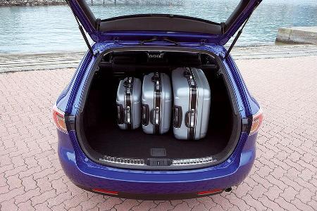 ... bleibt die Funktionalität des Mazda nicht auf der Strecke.