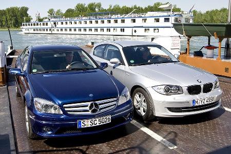 Der Mercedes taugt mehr für die Langstrecke, ...