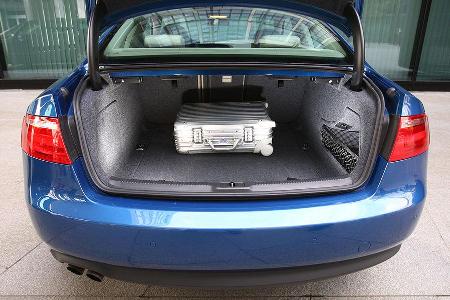 455 Liter Gepäckraumvolumen bietet der Audi.
