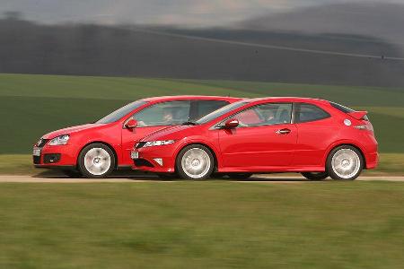 Sein kantiges Design macht den Honda Civic zum Extremisten der Golf-Klasse.