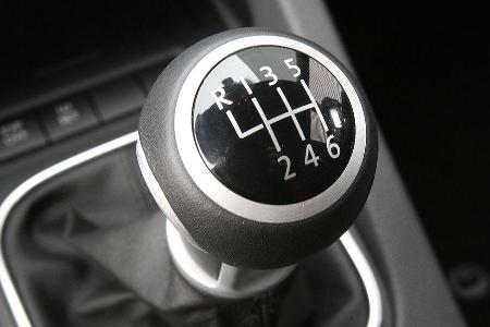 Leichtgängige Sechsgang-Schaltung.