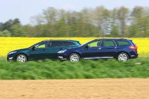 Ford Mondeo und Citroën C5