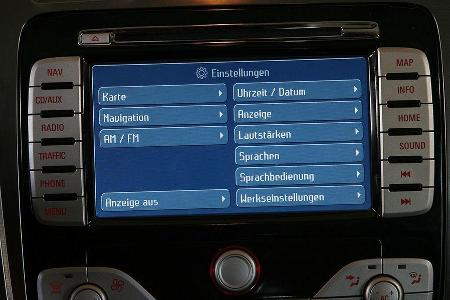 Die Untermenüs sind eindeutig beschriftet.