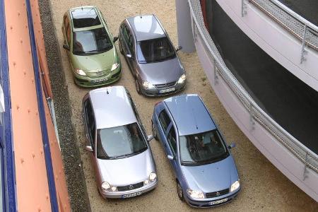 Punto JTD, Corsa CDTI, C3 HDi und Polo TDI