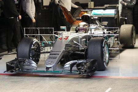 Lewis Hamilton - Mercedes - Formel 1 - Test - Barcelona - 2. Mrz 2016