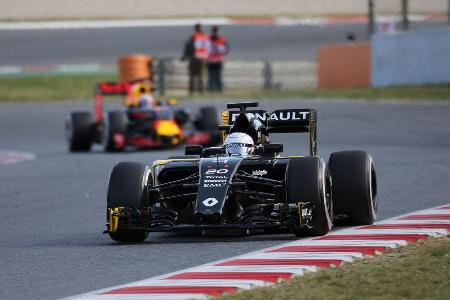 Kevin Magnussen - Renault - Formel 1-Test - Barcelona - 19. Februar 2015