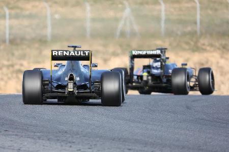 Kevin Magnussen - Renault - Formel 1-Test - Barcelona - 19. Februar 2015