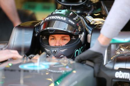Nico Rosberg - Mercedes - Formel 1 - Test - Barcelona - 2. Mrz 2016