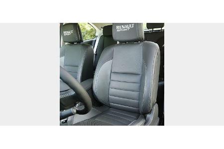 Die Sitzposition ist etwas zu hoch geraten.